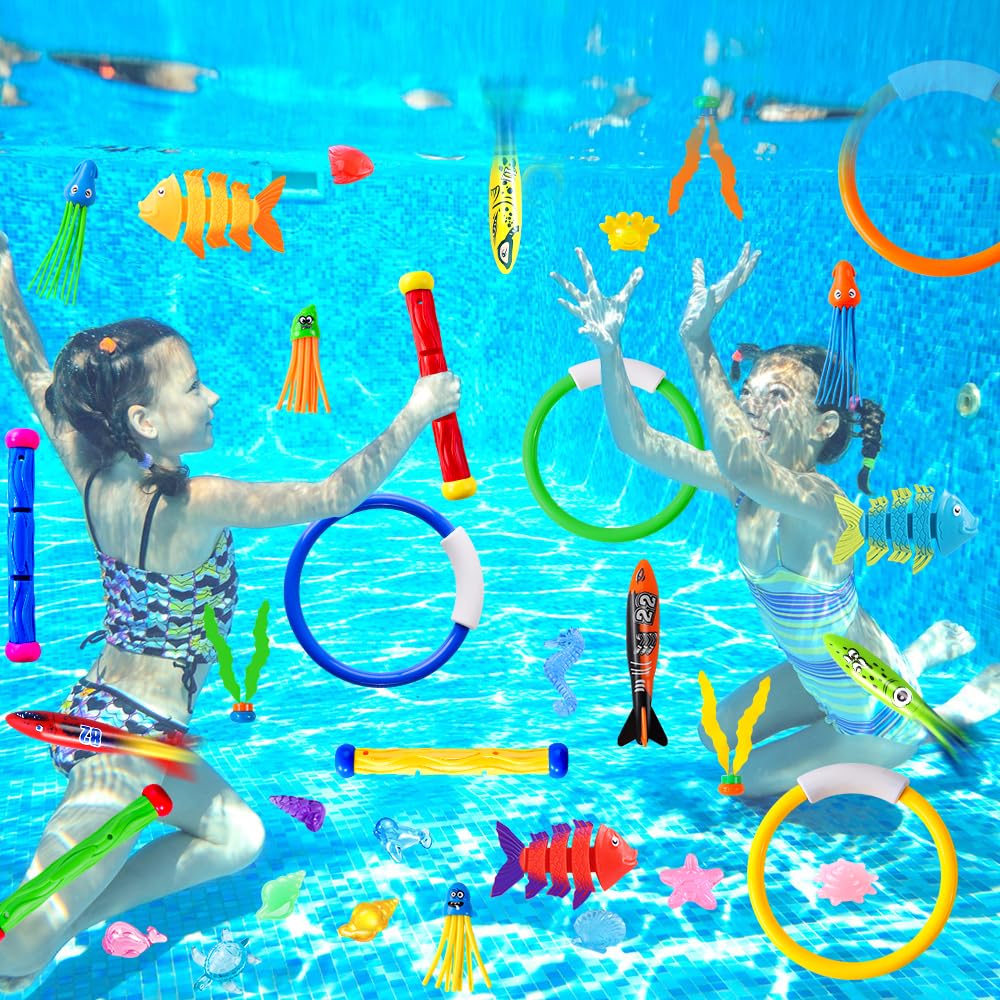 YUJUN pool octopuses brighten water and invite scooping games