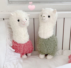 YUKOUQIAN alpaca plush doll for kids' imaginative play and hugs.