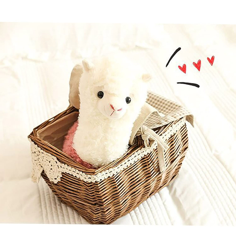 YUKOUQIAN plush llama for relaxed TV time and hugs with family.