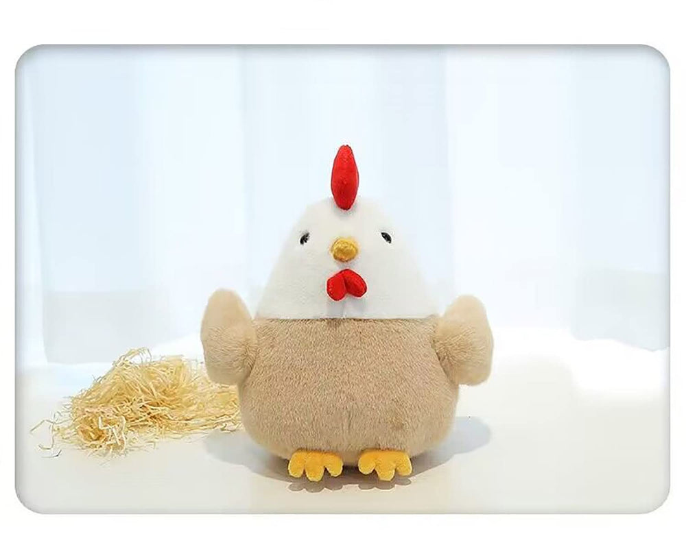 YUKOUQIAN chicken plush at 8-inch size ready for play and hugs