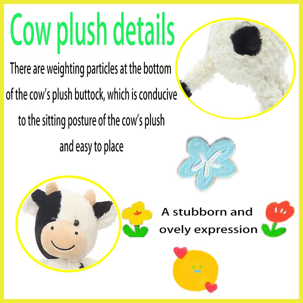 YUKOUQIAN cow bedtime companion ideal for naps and soothing stories.