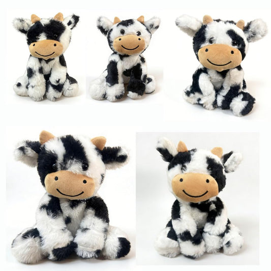 YUKOUQIAN cow plush pattern 01—a soft 8-inch cuddle buddy for kids