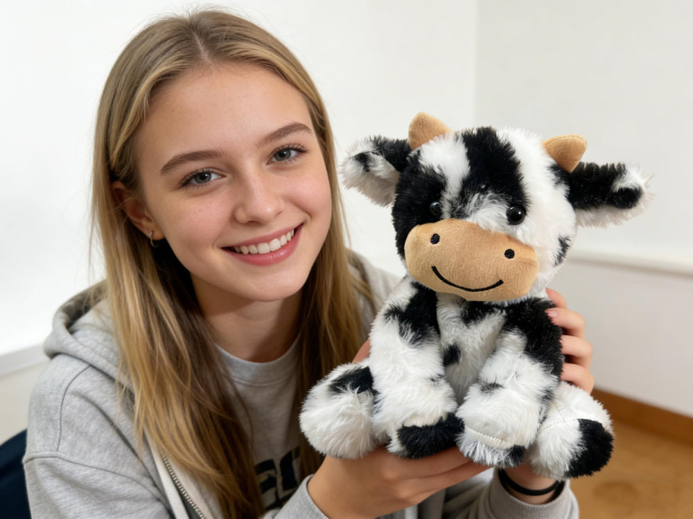 YUKOUQIAN cow plush pattern 03—huggable companion for playtime and naps