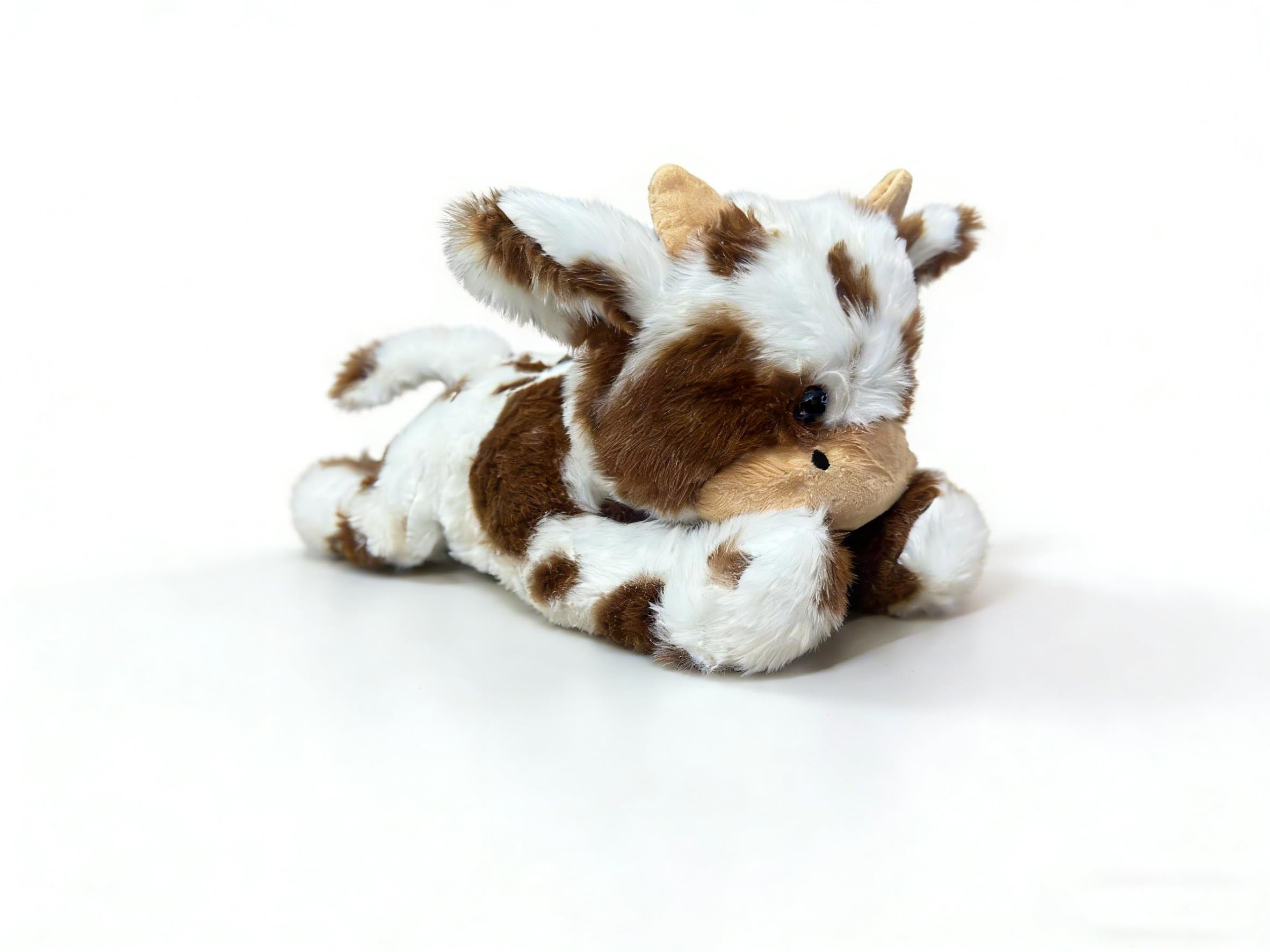 YUKOUQIAN cow plush cozy-bed-use scene highlights versatile child-friendly decor.
