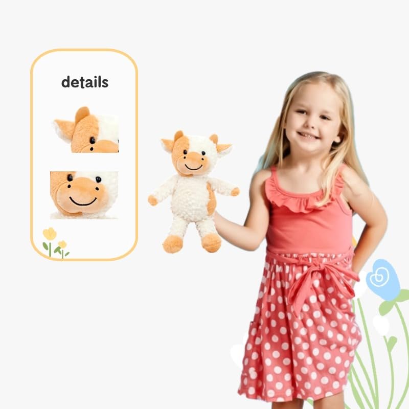 YUKOUQIAN cow plush doll gift idea for kids