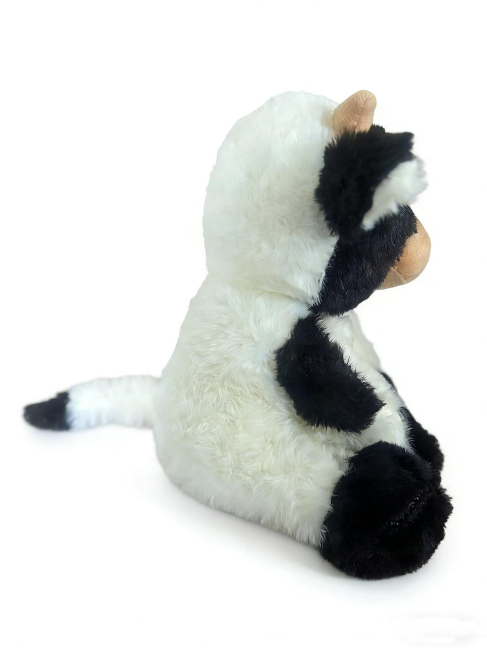 YUKOUQIAN cow plush with friendly face and soft fur for cuddles