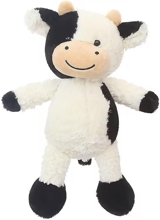 YUKOUQIAN cow plush front view, a cuddly 157-inch companion for kids.