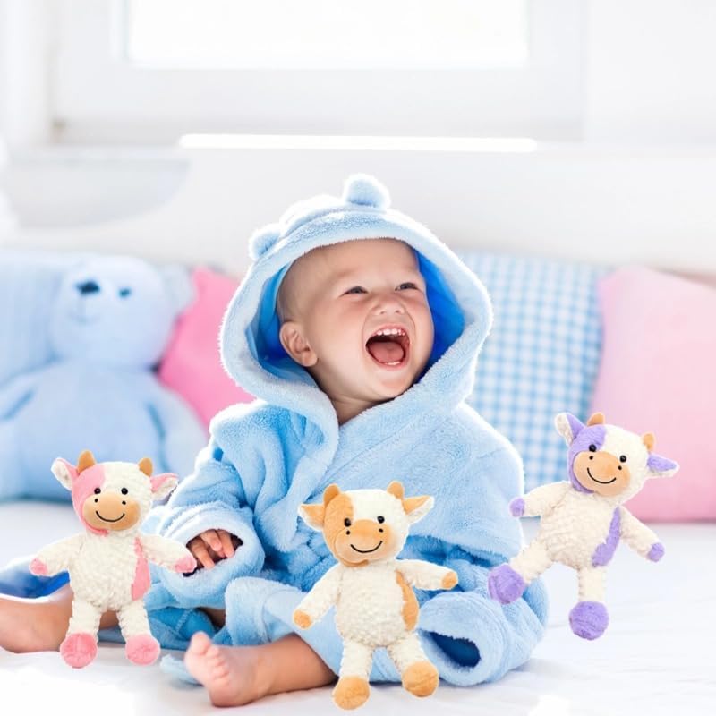 YUKOUQIAN cow plush makes a thoughtful gift for kids.