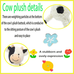 YUKOUQIAN cow plush makes a thoughtful gift for kids.