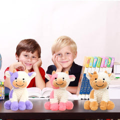 YUKOUQIAN cow plush gift-ready display, perfect for holidays or birthdays.
