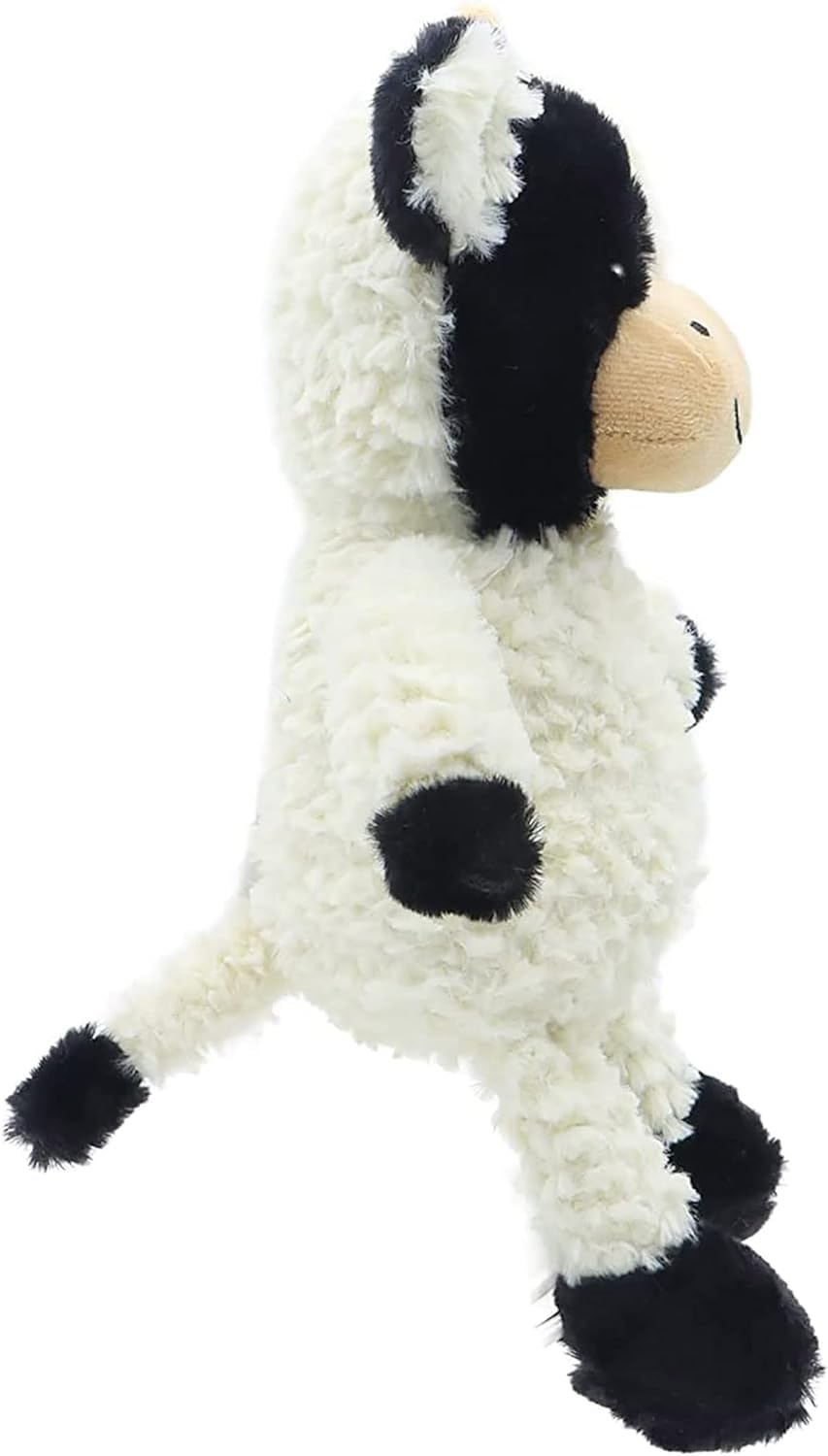 YUKOUQIAN cow plush on a living room shelf invites imagination.