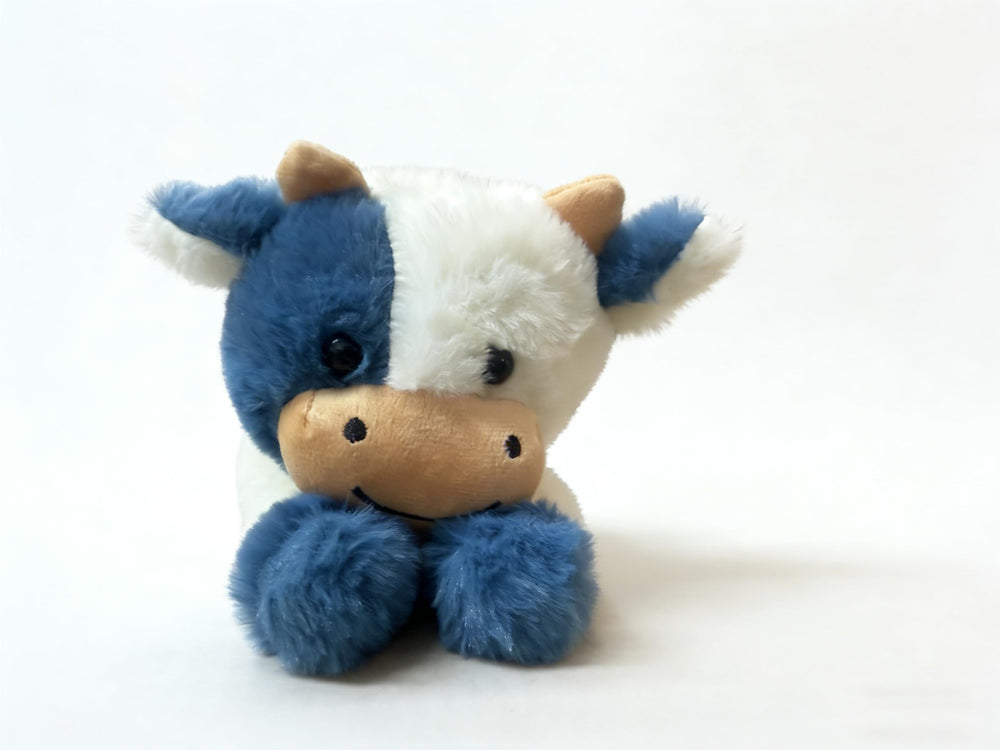 YUKOUQIAN cow plush vacuum-packaged and reshaping after unboxing