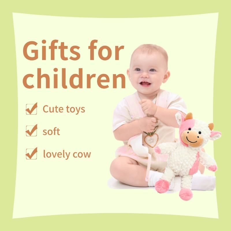 YUKOUQIAN cow plush easy-care fabric simple cleaning for daily use