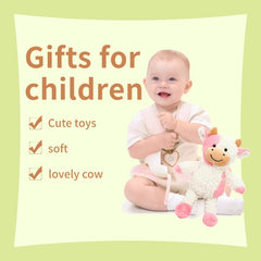 YUKOUQIAN cow plush easy-care fabric simple cleaning for daily use