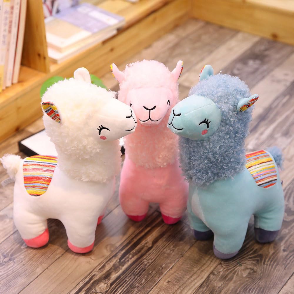 YUKOUQIAN soft fluff llama plush adds cozy room decor and comfort