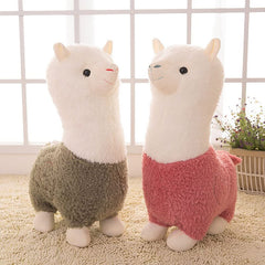 YUKOUQIAN llama stuffed animal set, two-piece gift for children.