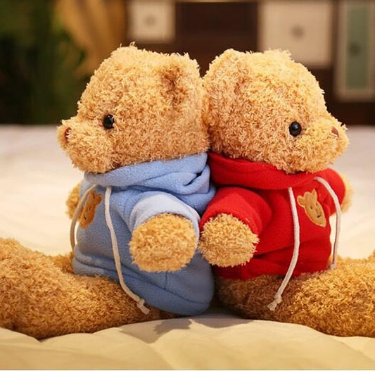 YUKOUQIAN red bear 36in soft fabric detail—ultra plush for gentle cuddles