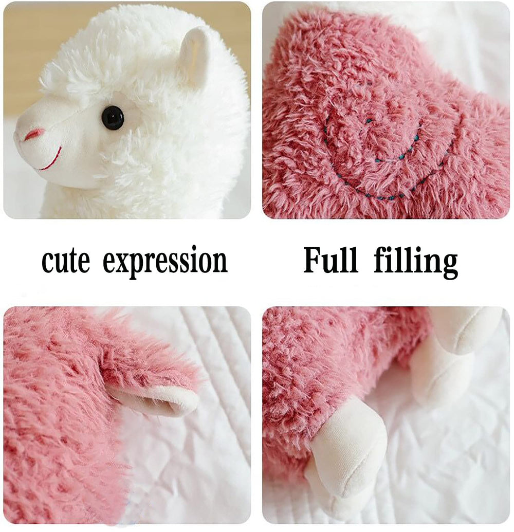 YUKOUQIAN soft llama plush ideal for naps and imaginative play.