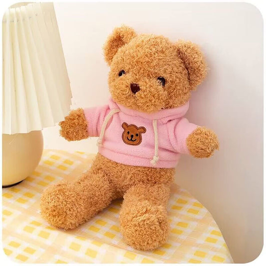 YUKOUQIAN Teddy Bear close-up face, fluffy texture ideal for hugs.