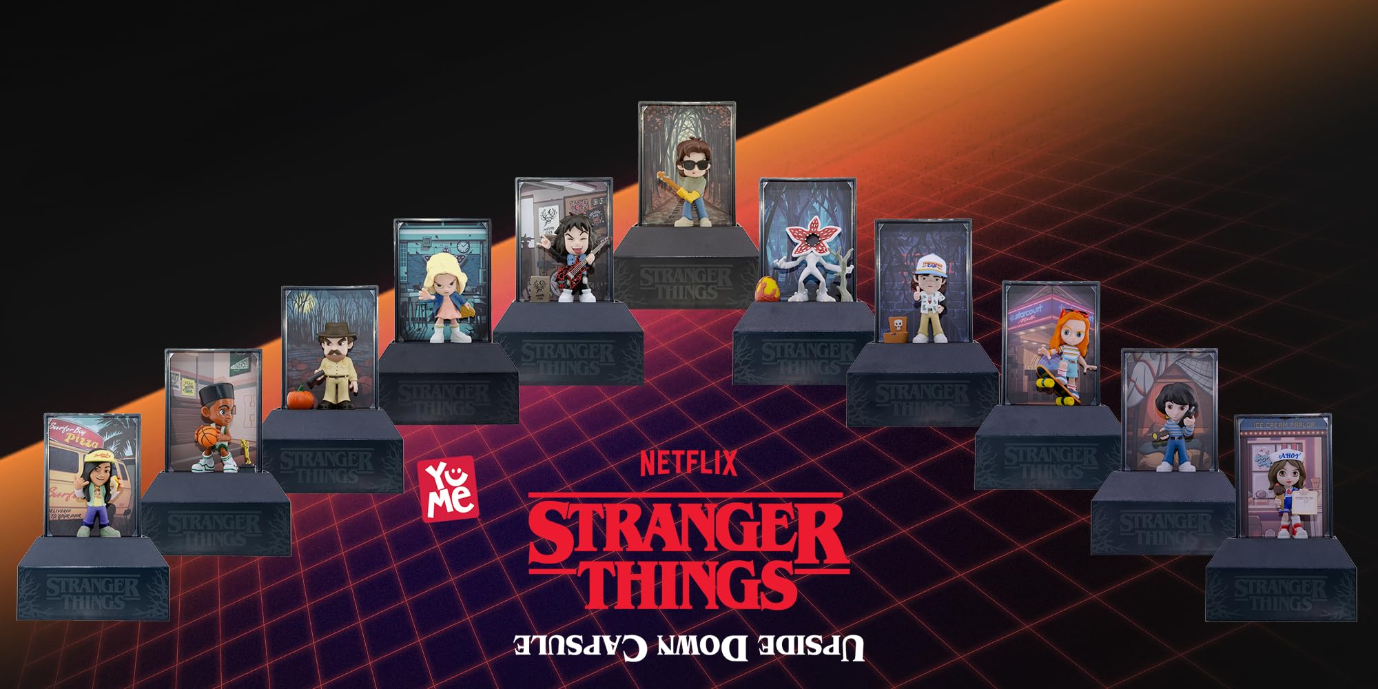 YuMe Stranger Things clue cards showcase collectibles for fans