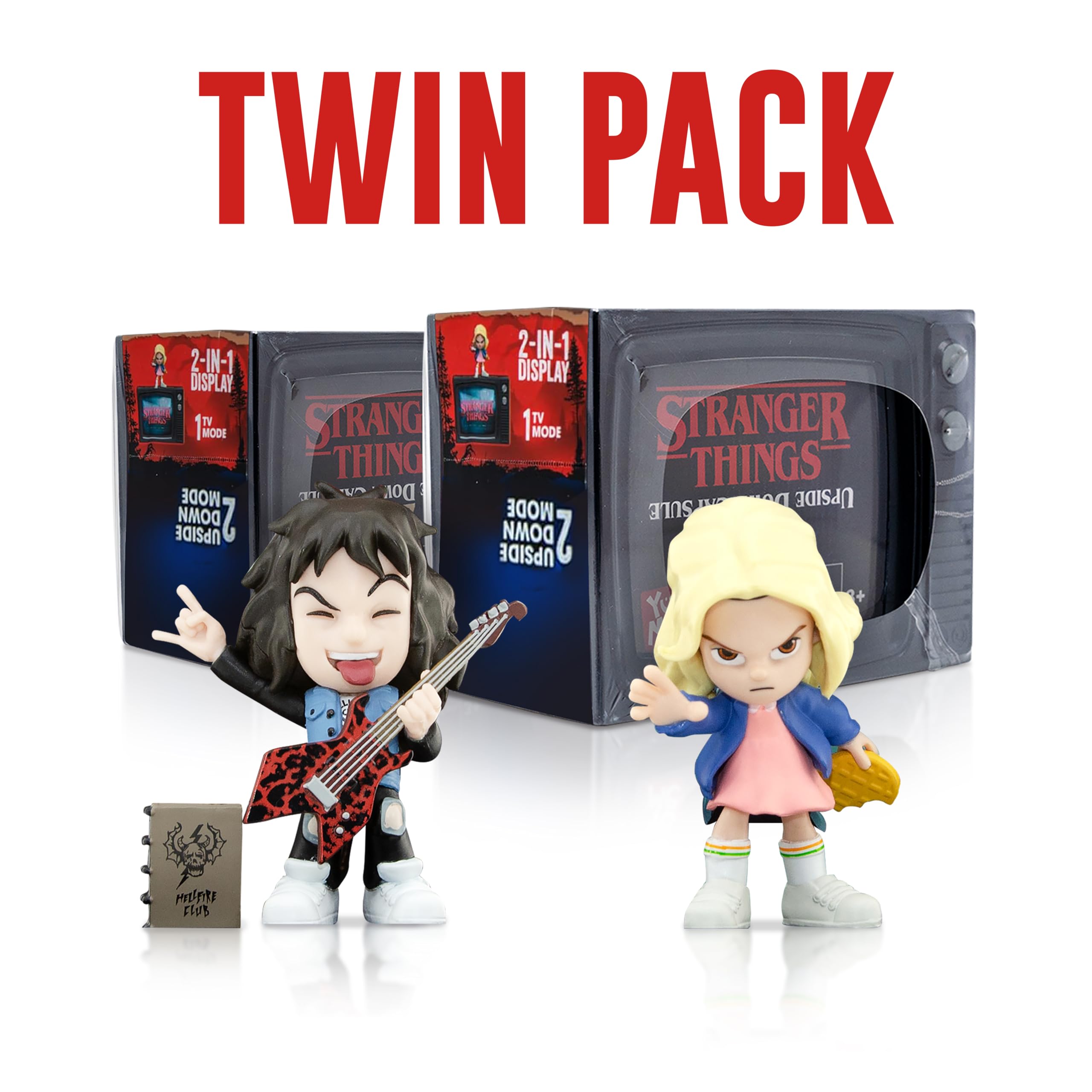 YuMe Stranger Things character card highlights figure details for collectors