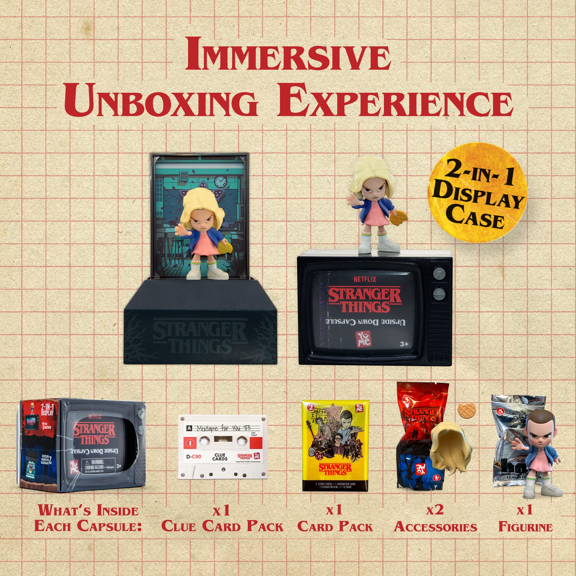YuMe Stranger Things sticker art card reveals art and excitement