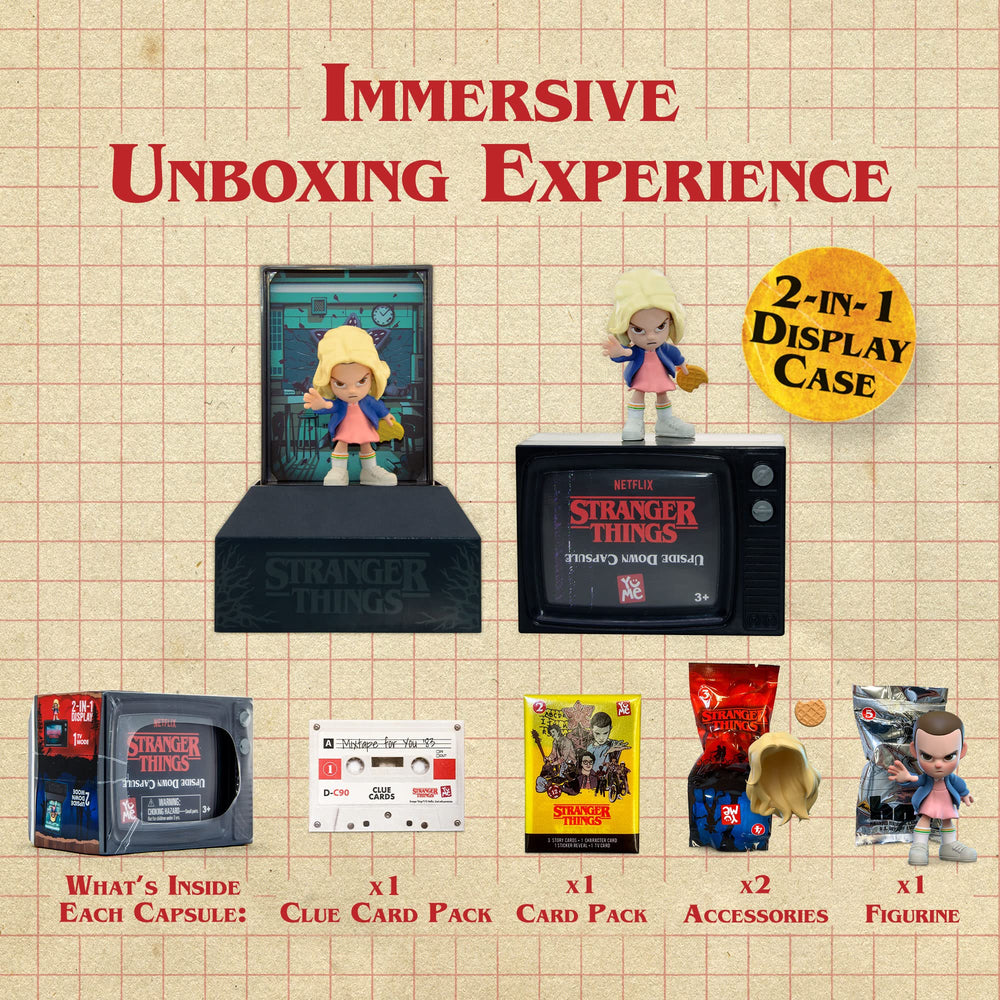 YuMe Stranger Things sticker art card reveals art and excitement