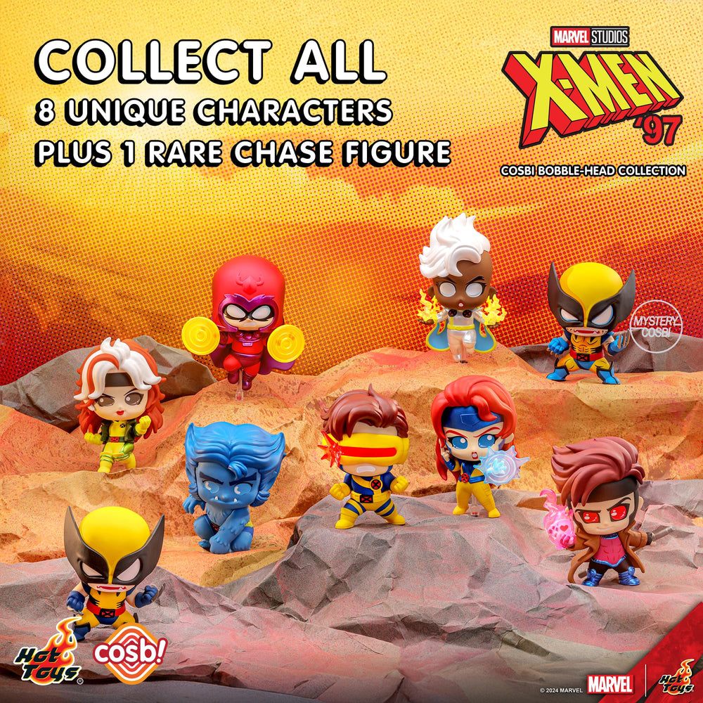 YuMe X-Men 97 Storm figure bobble head featuring weather-themed display option