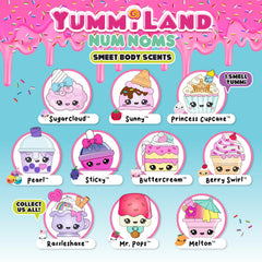 Yummiland Num Nom Body Scents on-the-go use for portable play fragrance