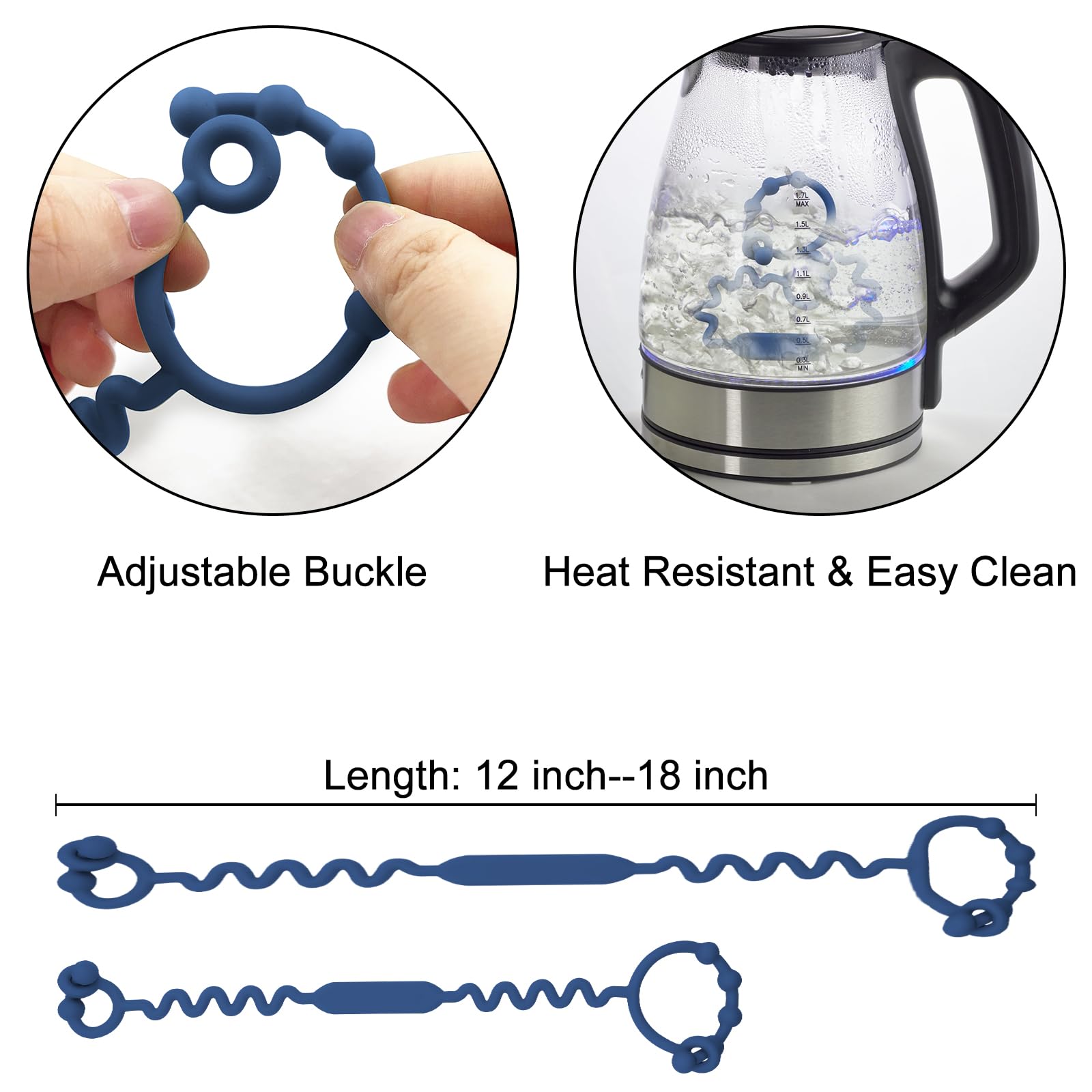 Yunaeduo heat-resistant silicone is easy to clean after use.