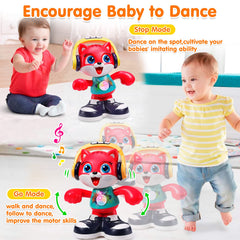 Yunaking Dancing Cat in GO mode walks and spins to encourage movement.