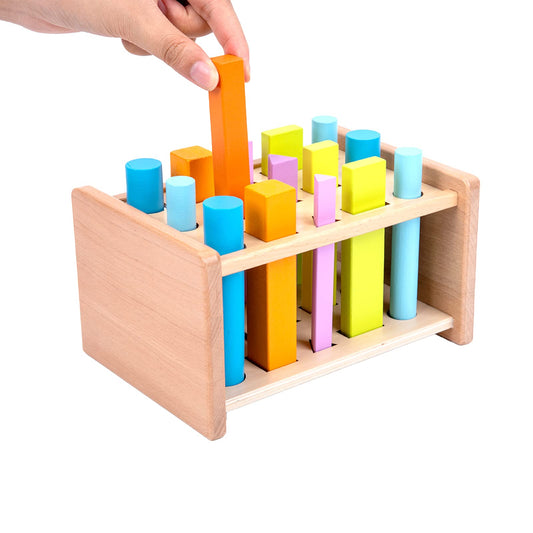 YunHe XinQiao 3D shape sticks highlighting tactile learning and size recognition