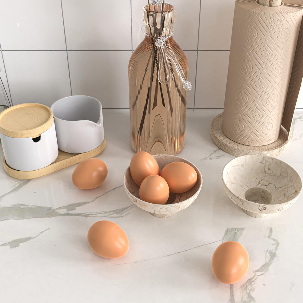 YunKo nest eggs safely made from natural wood for coop use.