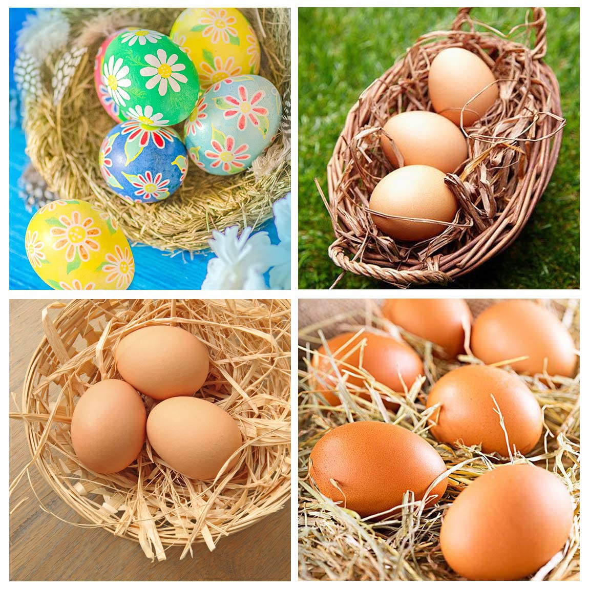 YunKo egg-themed crafts for interior decoration and party decor ideas.