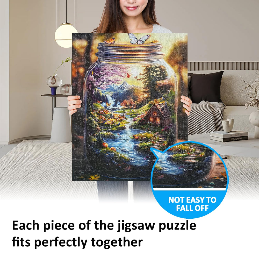 Yunlus colorful detailed puzzle close-up enhances concentration and visual engagement.