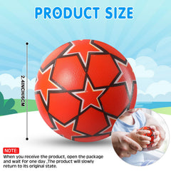 Close-up of Yunsailing 2-4inch foam stress ball showing soft texture for handheld use.