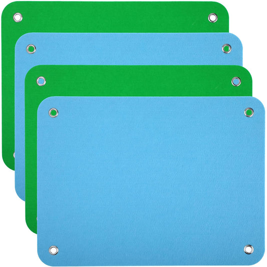 Yunsailing felt board 4-piece blue-green set for classroom storytelling and play