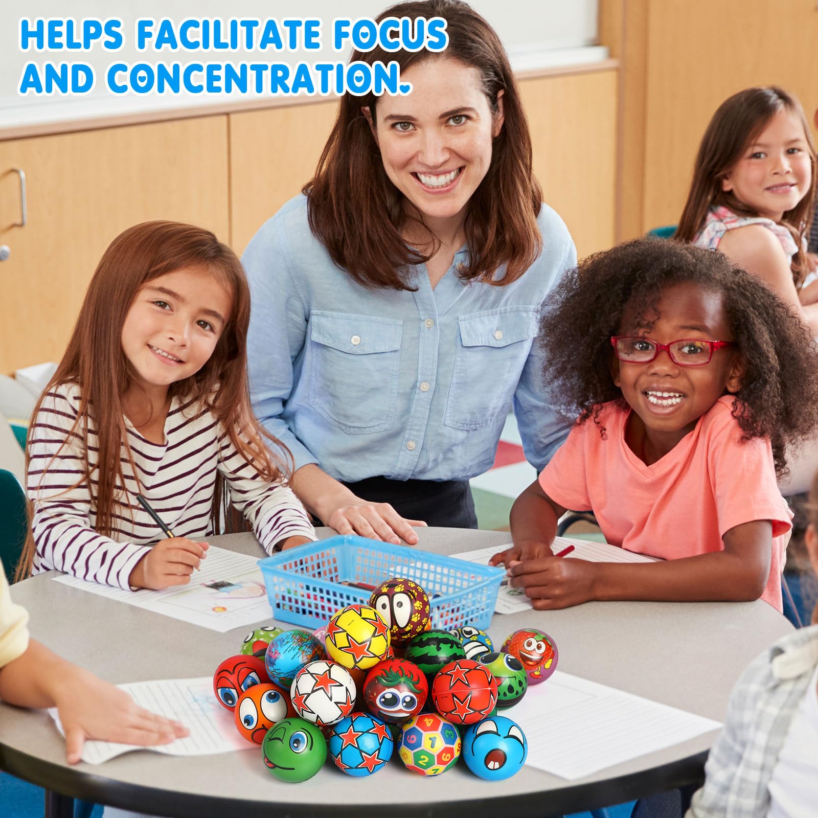 Yunsailing gift bag stuffer stress balls portable for on-the-go stress relief.