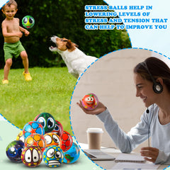 Yunsailing hand exercise stress balls help improve finger dexterity.