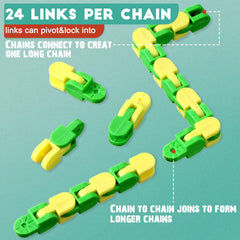 11-inch snake chain of Yunsailing tracks offers portable design for on the go fun