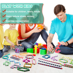 Compact, portable design of Yunsailing Wacky Tracks for travel and classroom use