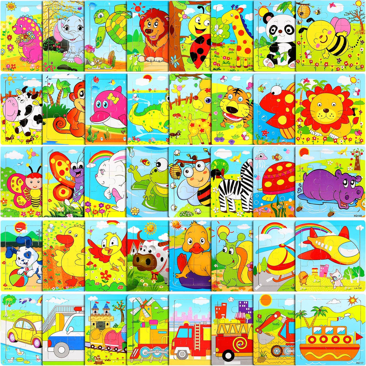 Yunsailing wooden elephant puzzle supports fine motor skills and early problem solving