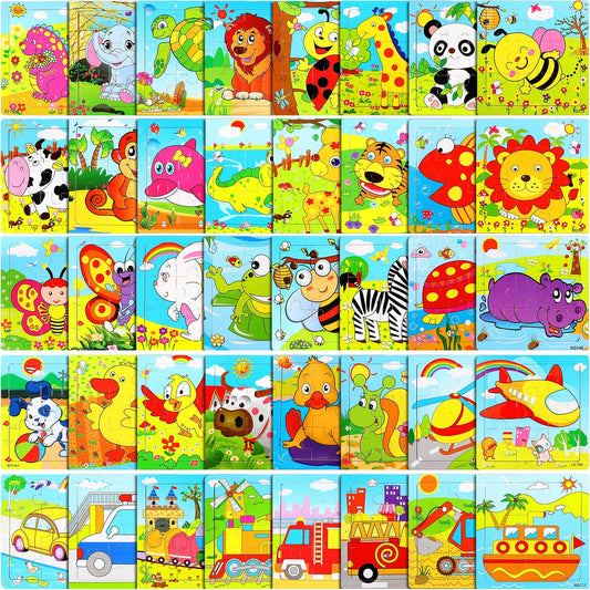 Yunsailing wooden elephant puzzle supports fine motor skills and early problem solving