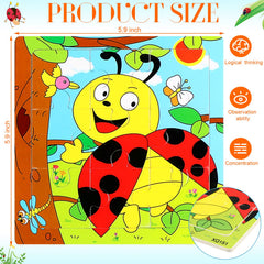 Yunsailing panda puzzle boosts concentration while kids explore animal patterns