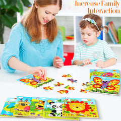 Yunsailing train puzzle provides a quick, satisfying challenge before snack time