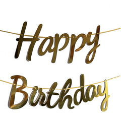 YUNSHANGMO Premium cardstock material ensures durable party decor