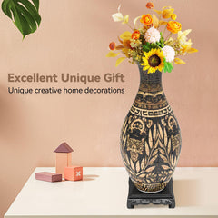 YunSheCSBS 3D puzzle vase water cup removable for real or artificial flowers.