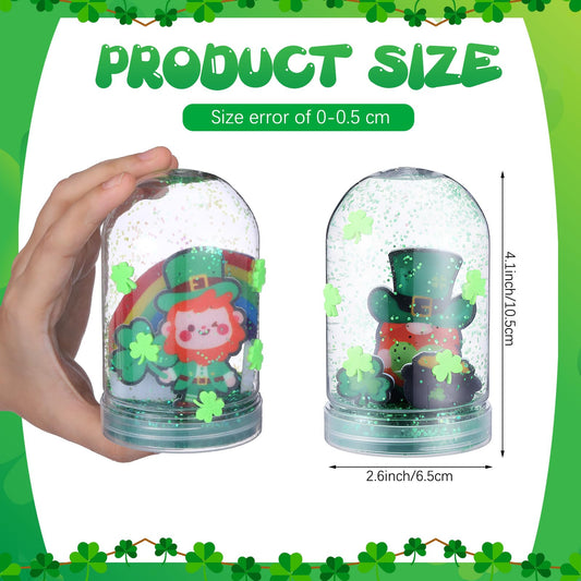 Yuntau DIY glitter globe snowball craft boosts creativity and family bonding