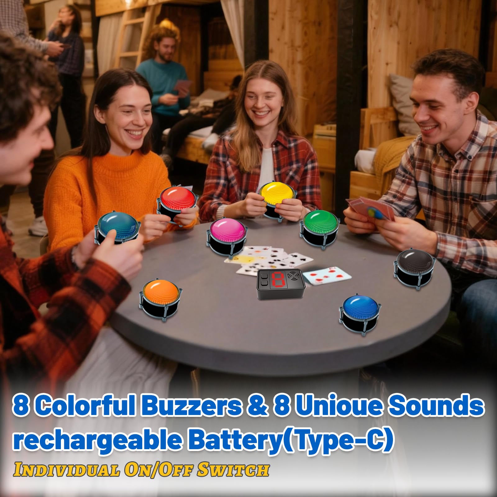 Yunzuiyue 50m range enables participation from the back of the room.