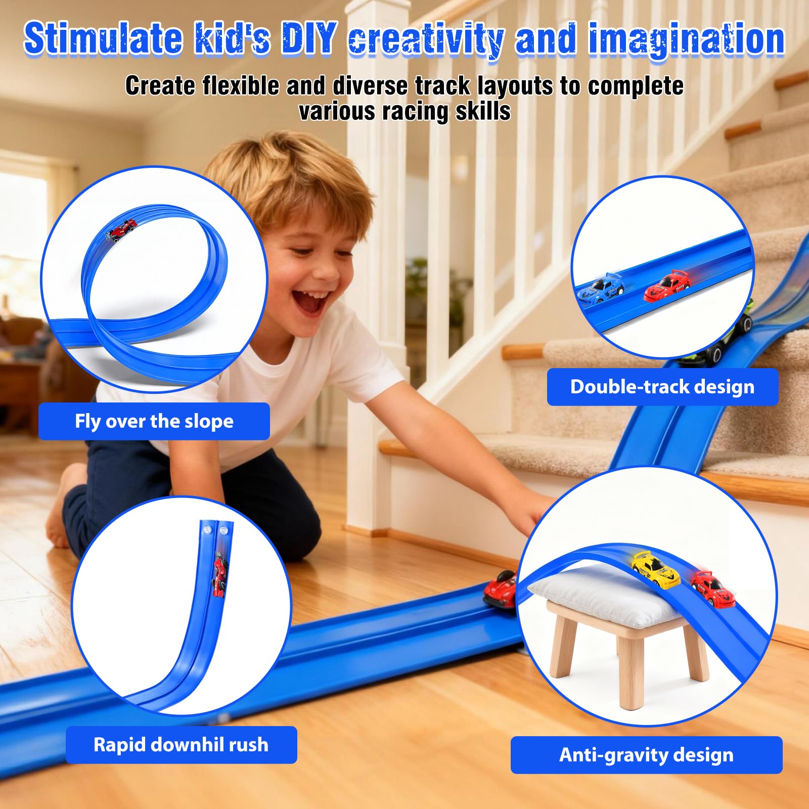 Yunzuiyue suction cups secure the ramp to smooth surfaces for stable setups.